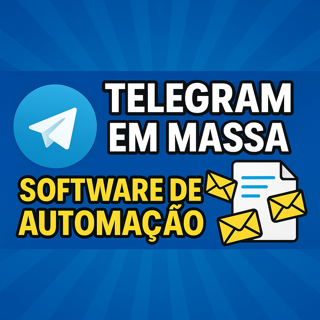 Telegram em Massa – Software de Automação de Mensagens